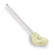 White Tampico Bowl Brush